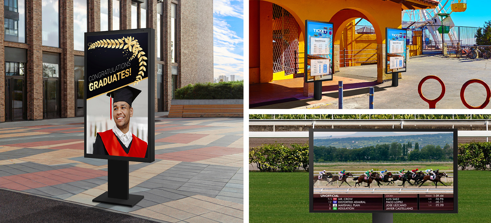 Display outdoor con Certificazione IP 