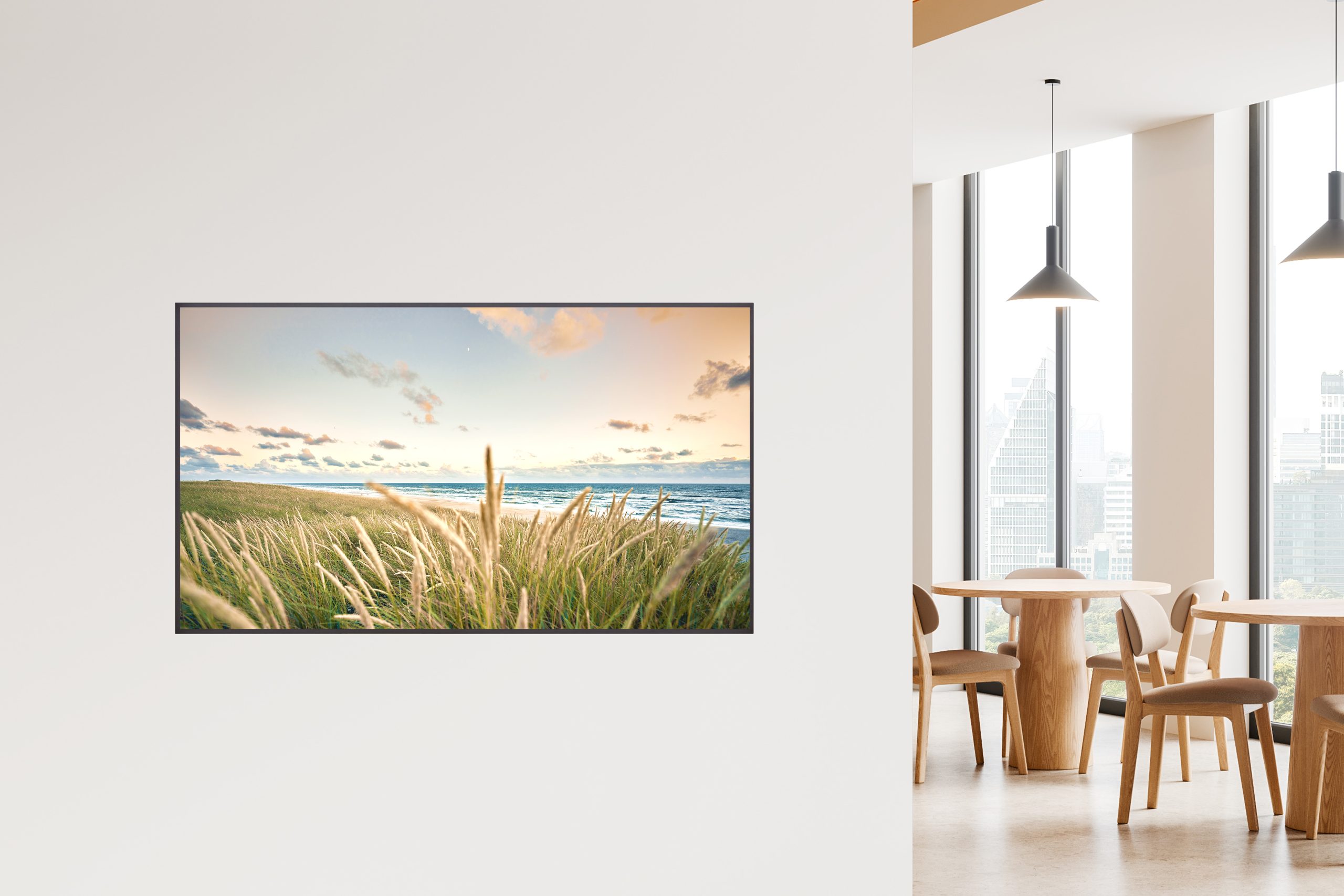 Design sottile con bordi uniformi